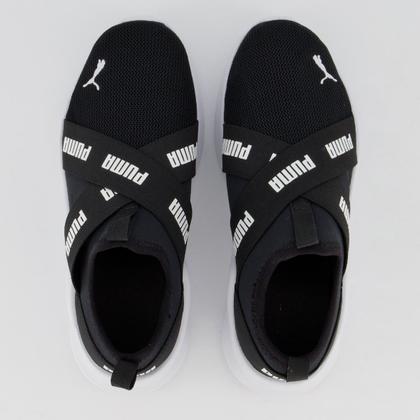 Imagem de Tênis Puma Wired Run Slip-On PS BDP Infantil Preto