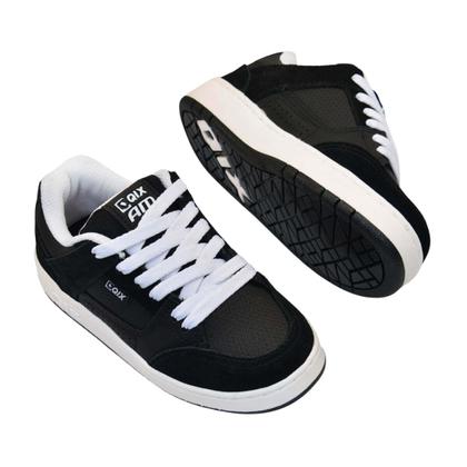 Imagem de Tênis Qix AM Preto/Branco- Cup Sole Masculino Skate