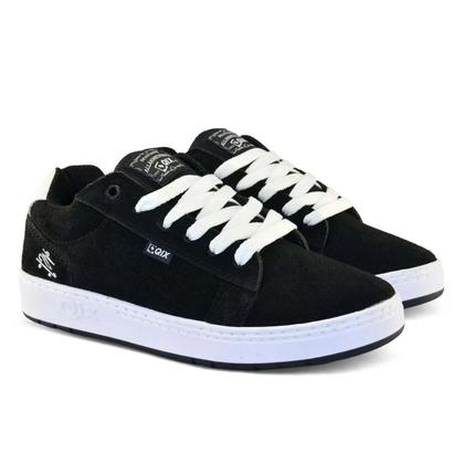 Imagem de Tênis Qix Chorão Allan Mesquita  Skate Preto / Branco,