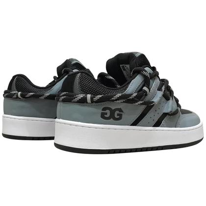 Imagem de Tênis Qix Double-G Breakbeats Robusto Corda Cinza Chumbo