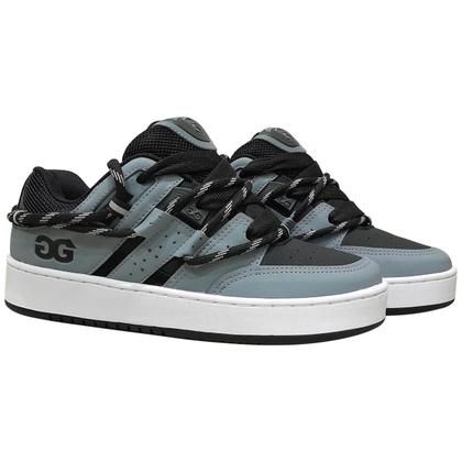 Imagem de Tênis Qix Double-G Breakbeats Robusto Corda Cinza Chumbo