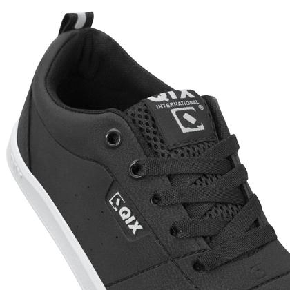 Imagem de Tênis Qix Fly Unissex  Preto Branco