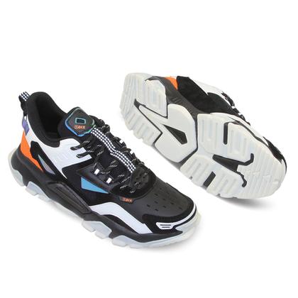 Imagem de Tênis Qix Trek Urban Hiking Unissex Bege/Rose Conforto e Estilo Casual