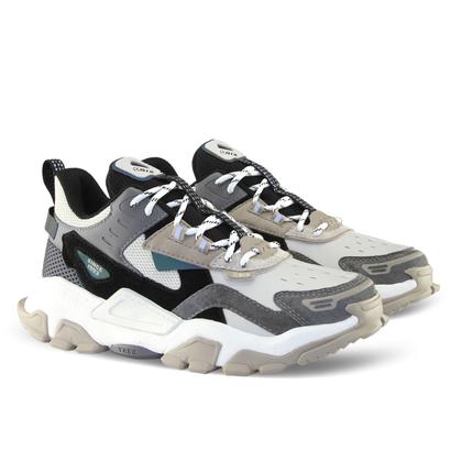 Imagem de Tênis Qix Trek Urban Hiking Unissex Bege/Rose Conforto e Estilo Casual