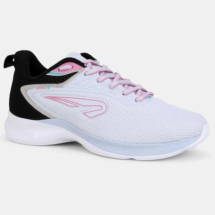 Imagem de Tênis Rainha Speed II Feminino - Azul e Rosa