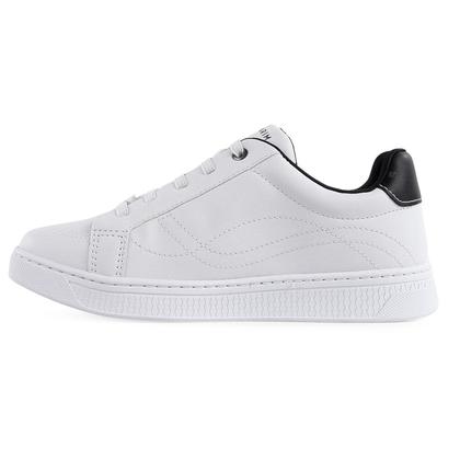 Imagem de Tênis Ramarim Flatform Cadarço Elástico Brilho 2487101 Branco