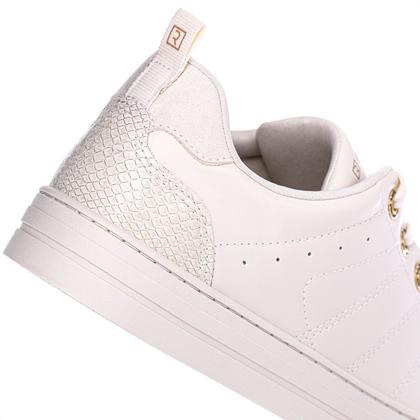 Imagem de Tênis Ramarim Reptil Camurça Off White - Feminino