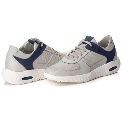 Imagem de Tênis Ranster Em Couro Comfort Gelo-Azul 9000- GELO-AZUL 44
