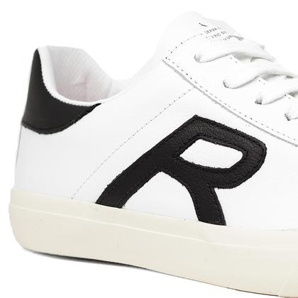Imagem de Tênis Reserva Go Type R Clean Masculino Com Cadarço Couro Conforto Casual