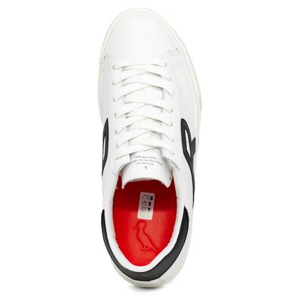 Imagem de Tênis Reserva Go Type R Clean Masculino Com Cadarço Couro Conforto Casual