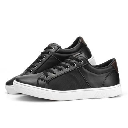 Imagem de Tênis Sapatênis Casual Conforto Sola Blaqueada + Palmilha GEL Dia a Dia