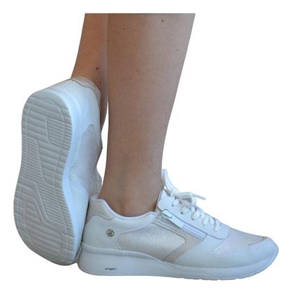 Imagem de Tênis Sapatênis Casual Cordão Fecho Feminino Kolosh C3153