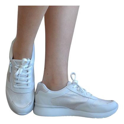 Imagem de Tênis Sapatênis Casual Cordão Fecho Feminino Kolosh C3153