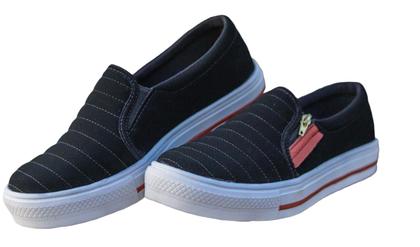Imagem de Tênis Sapatênis Feminino Casual Sapatilha Slip On Com Zíper