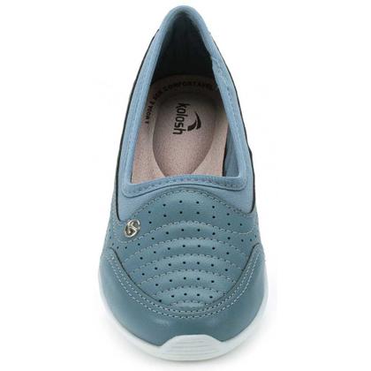 Imagem de Tenis Sapatilha Kolosh Casual Calce Fácil Slip On Conforto