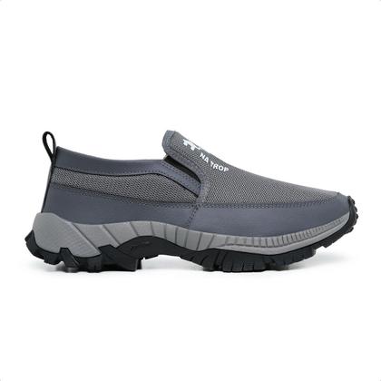 Imagem de Tênis Sapatilha Masculino Casual Moderno de Trilha Adventure Super Leve e Elastico Ajustável