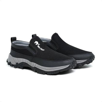 Imagem de Tênis Sapatilha Masculino Casual Moderno de Trilha Adventure Super Leve e Elastico Ajustável