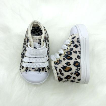 Imagem de Tênis Sapatinho Infantil Menina Cano Alto Oncinha