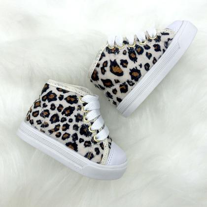 Imagem de Tênis Sapatinho Infantil Menina Cano Alto Oncinha