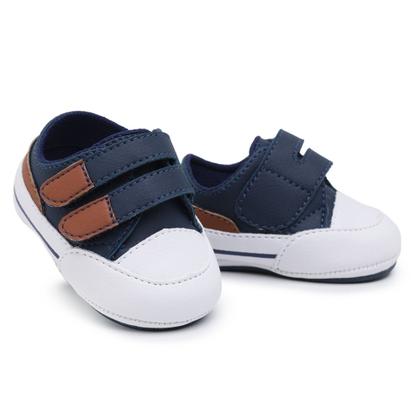 Imagem de Tênis Sapatinho Masculino Infantil Bebê Casual Chuteirinha Kids Do 14 Ao 19 Leve