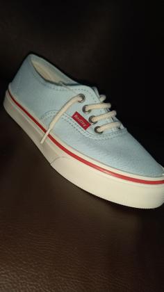 Imagem de Tenis skatista unissex azul bebê