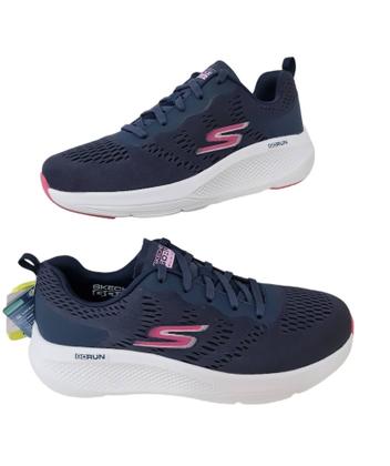 Imagem de Tênis Skechers Feminino 128319 Go Run Elevate Marinho com Cadarço