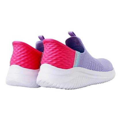 Imagem de Tênis skechers slip ultra flex 3.0 fresh time infantil menina 303800l