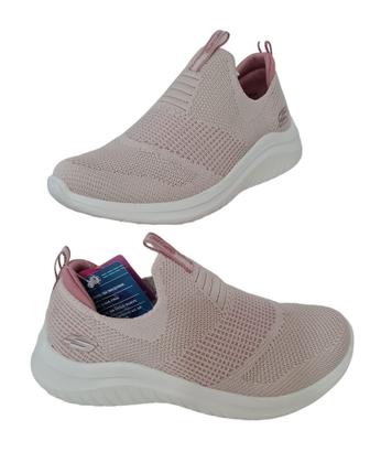 Imagem de Tênis Skechers Ultra Flex 149181 Pretty Natural com Rosa Claro