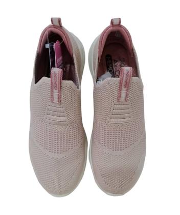 Imagem de Tênis Skechers Ultra Flex 149181 Pretty Natural com Rosa Claro