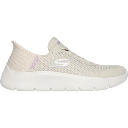 Imagem de Tênis Slip Ins Go Walk Grand Entry Flex Pillars Memory Foam 124836 Skechers Creme