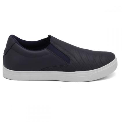 Imagem de Tênis Slip On By Jack com Elástico Sola Borracha Reta Estiloso e Confortável