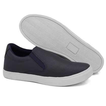 Imagem de Tênis Slip On By Jack com Elástico Sola Borracha Reta Estiloso e Confortável