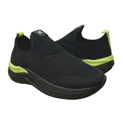 Imagem de Tênis Slip On Casual Infantil Menino Molekinho 2871.101 Preto