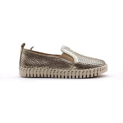 Imagem de Tenis Slip On Feminino Bottero 354337 - DOURADO - 35