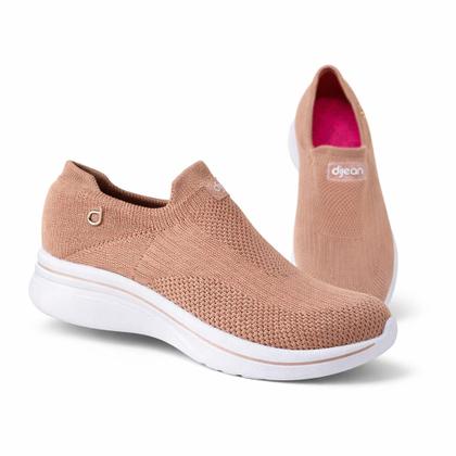 Imagem de Tenis slip on feminino dijean ortopedico conforto leve