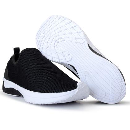 Tênis Slip-On Feminino Meia Esportivo para Academia Casual - Califórnia Imagem de Tênis Slip-On Feminino Meia Esportivo para Academia Casual