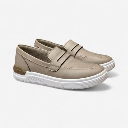 Imagem de Tênis Slip On Kidy Respi-Tec Infantil Bege