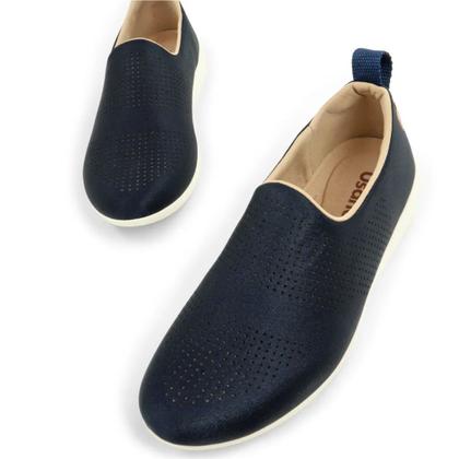 Imagem de Tênis Slip On Usaflex Elastano Leve Baixo Resistente À Água