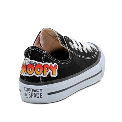 Imagem de Tenis Snoopy All Cano Baixo Star Lona Authentic Qualidade 929Te