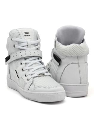 Imagem de Tenis Top Fitness Academia Treino Botinha Cano Alto Para Exercício Funcional