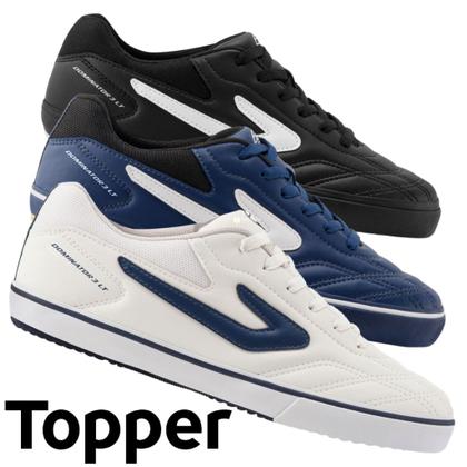 Imagem de Tenis Topper Dominator 3 Original Futebol Salalo Quadra Sintetica Grama Masculinno Feminina Society Chuteira Futsal Tamanho 45