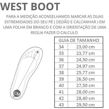 Imagem de Tenis Tradicional Unissex West Boot Star Casual