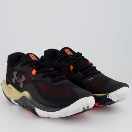 Imagem de Tênis Under Armour Buzzer 2 Preto e Dourado