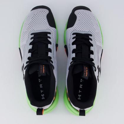 Imagem de Tênis Under Armour Tribase Reps 2 Cinza e Verde