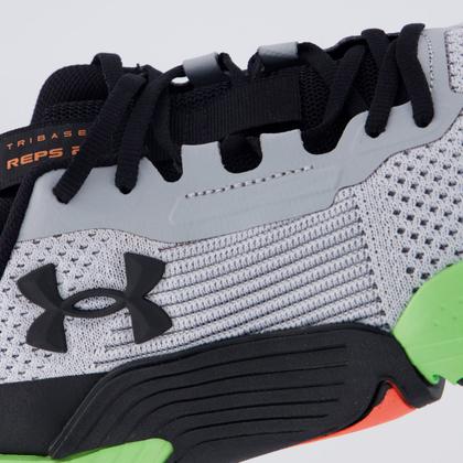 Imagem de Tênis Under Armour Tribase Reps 2 Cinza e Verde