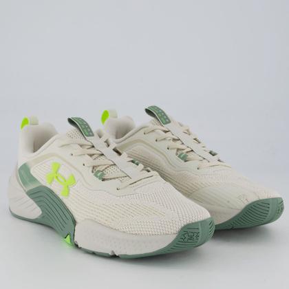 Imagem de Tênis Under Armour Tribase Reps 2 SE Off White e Verde