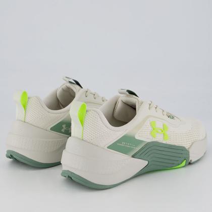 Imagem de Tênis Under Armour Tribase Reps 2 SE Off White e Verde