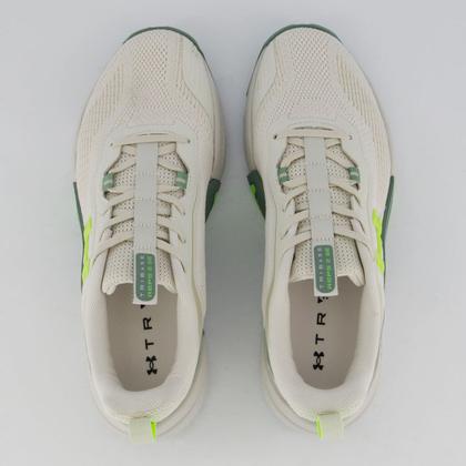 Imagem de Tênis Under Armour Tribase Reps 2 SE Off White e Verde