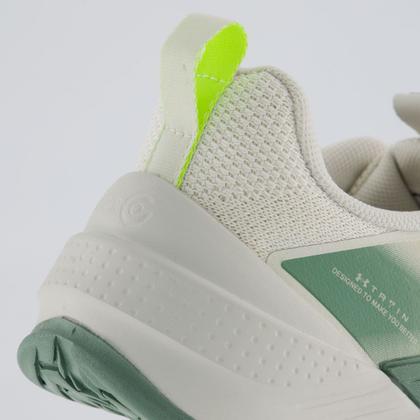 Imagem de Tênis Under Armour Tribase Reps 2 SE Off White e Verde