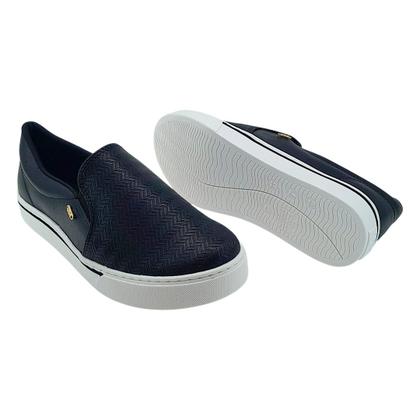 Imagem de Tenis Via Marte Feminino Calce Facil Leve Macio Flat Slip On